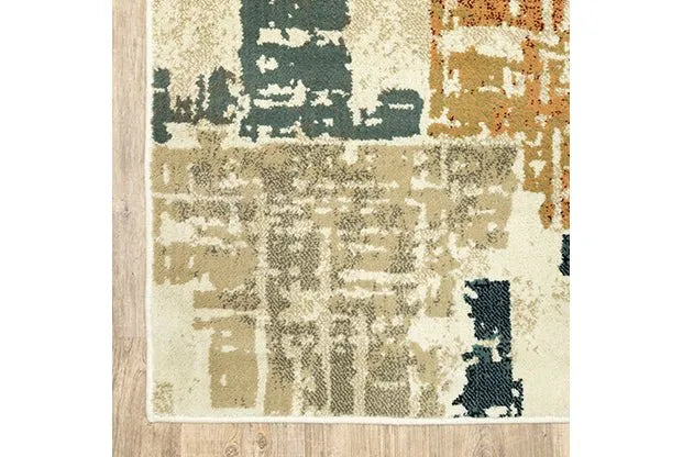 Evandale 9836A Beige/Multi Rug - Rug & Home