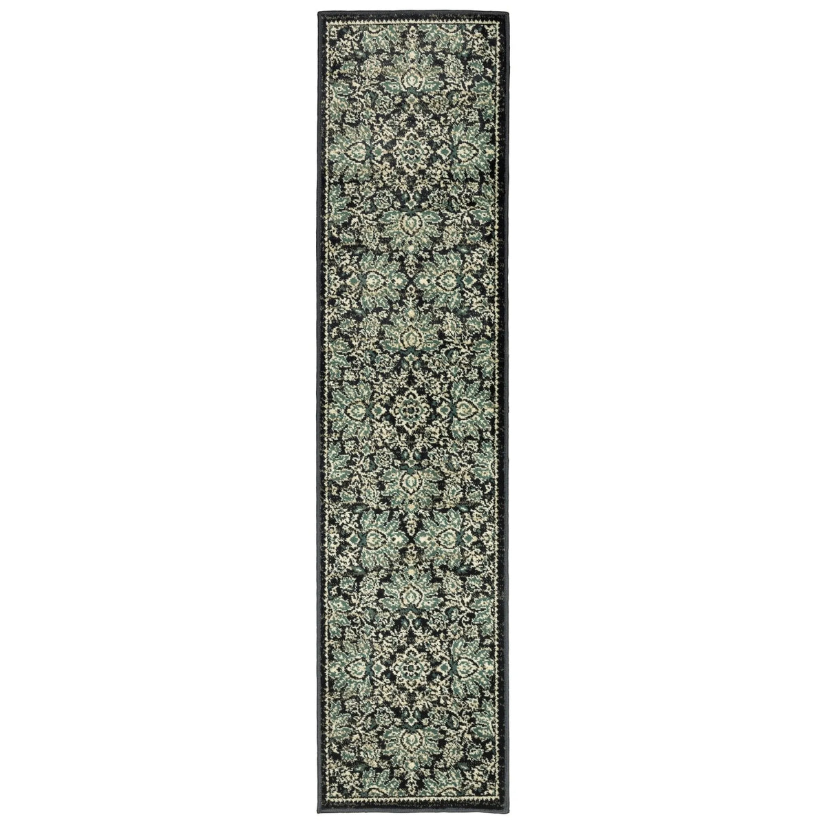 Evandale 9838B Navy/Ivory Rug - Rug & Home