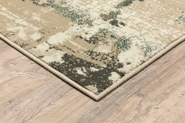 Evandale 9854A Beige/Blue Rug - Rug & Home