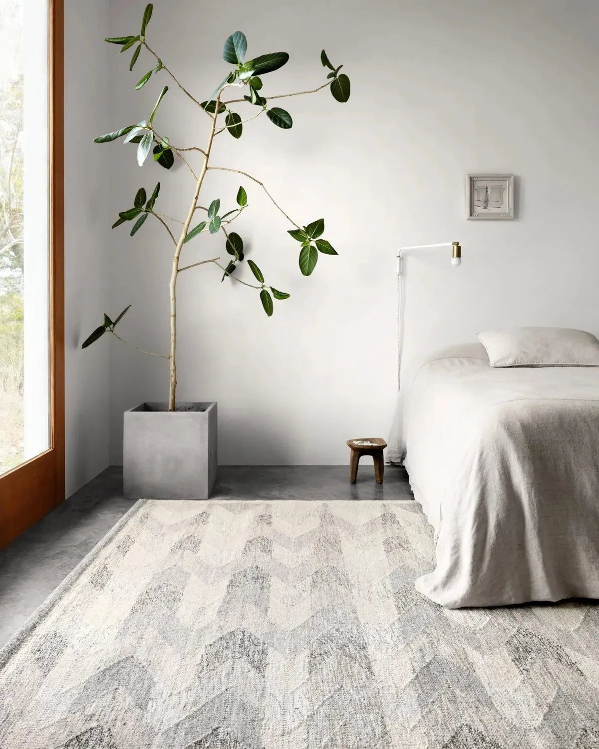 Evelina EVE-02 Pewter/Silver Rug