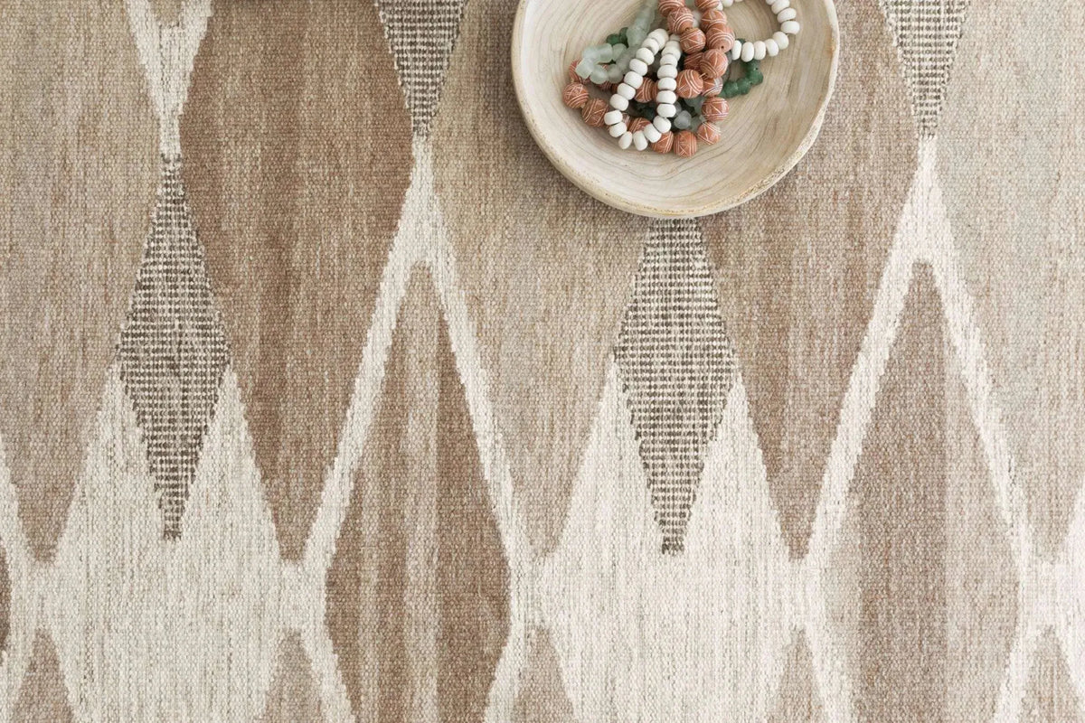 Evelina EVE-04 Taupe/Bark Rug