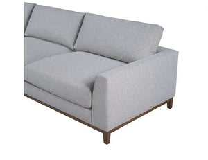 Everett Sectional W/LAF Chaise Grey - Rug & Home