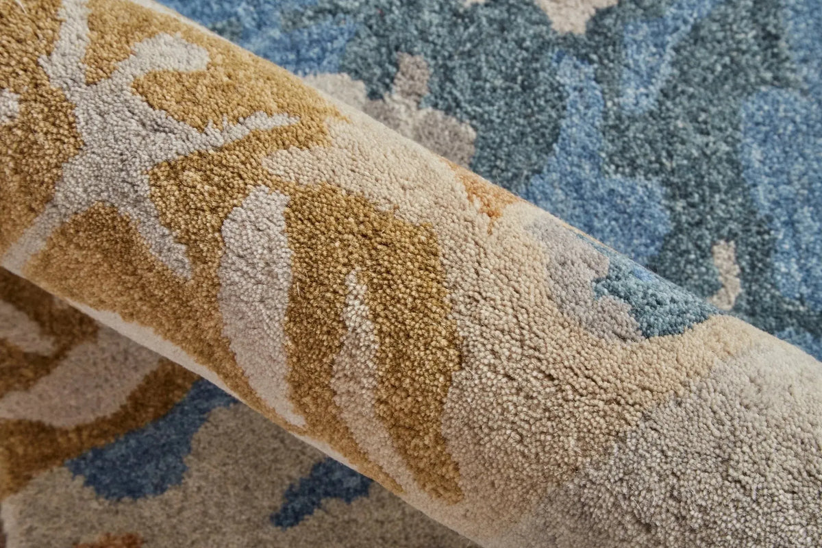 Everley EVE8645F Gray/Blue Rug