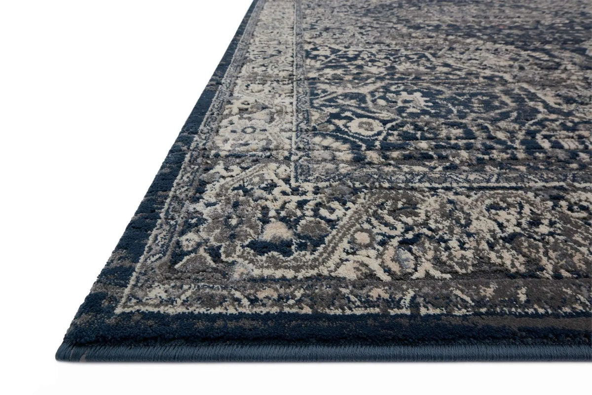 Everly by Magnolia Home VY-02 Grey/Midnight Rug - Rug & Home