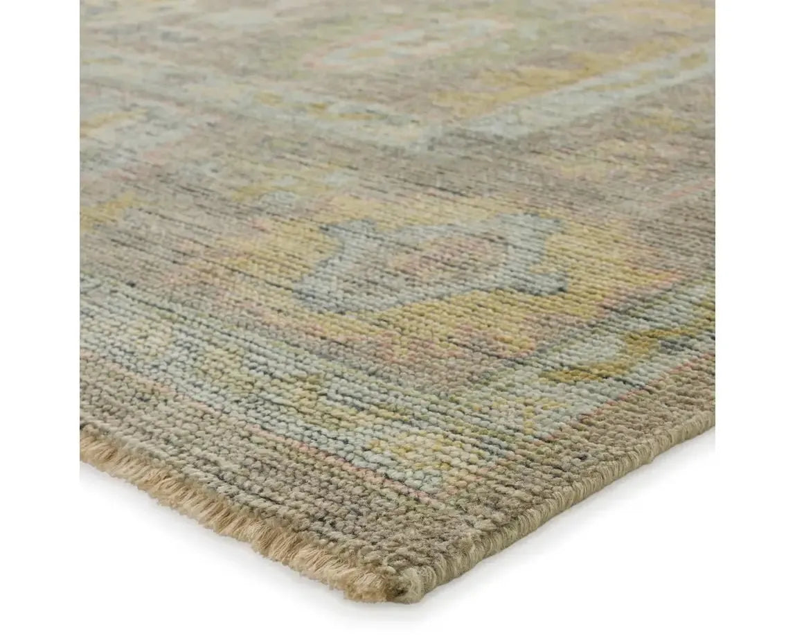 Everly EVE01 Green Rug - Rug & Home