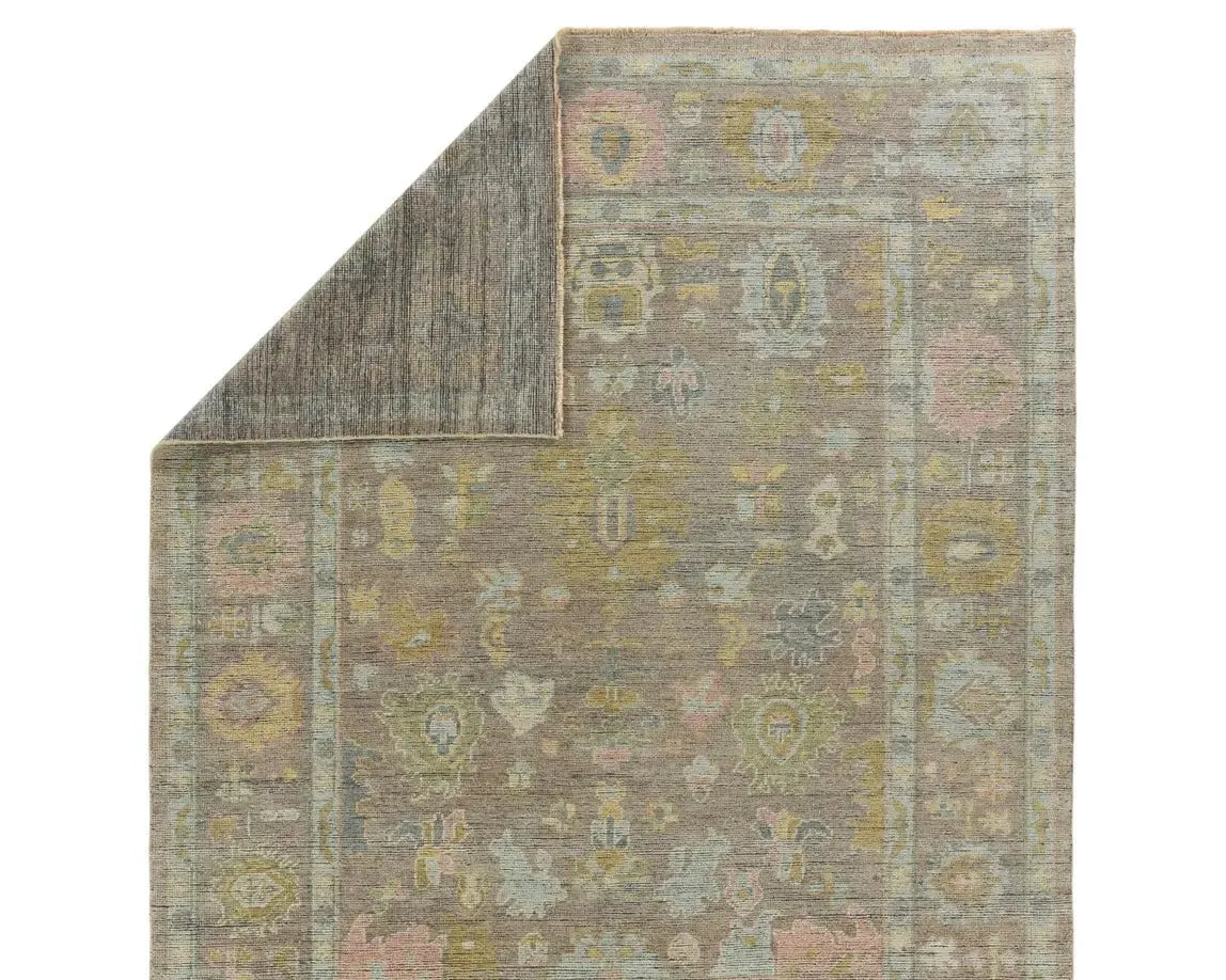 Everly EVE01 Green Rug - Rug & Home