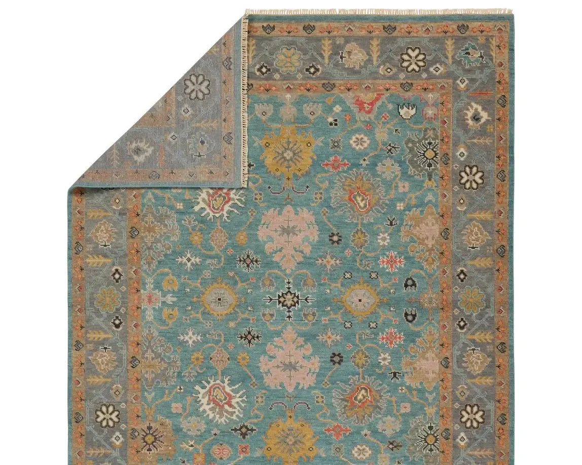 Everly EVE03 Blue Rug - Rug & Home