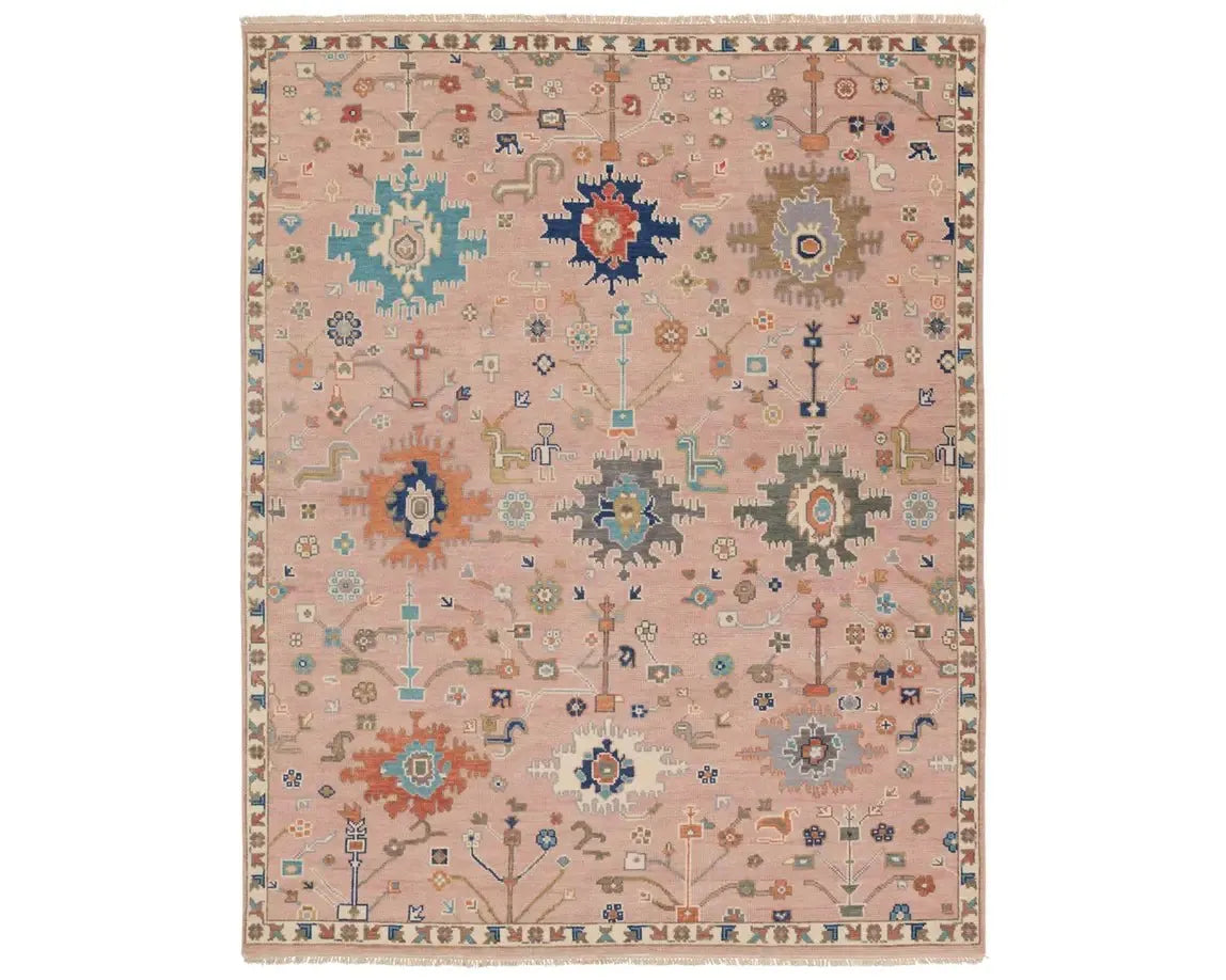 Everly EVE04 Pink Rug - Rug & Home