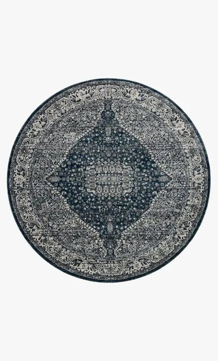 Everly VY-02 Grey/Midnight Rug - Rug & Home