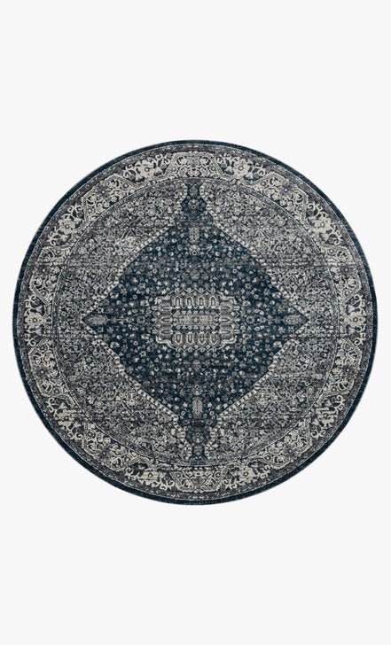 Everly by Magnolia Home VY-02 Grey/Midnight Rug - Rug & Home