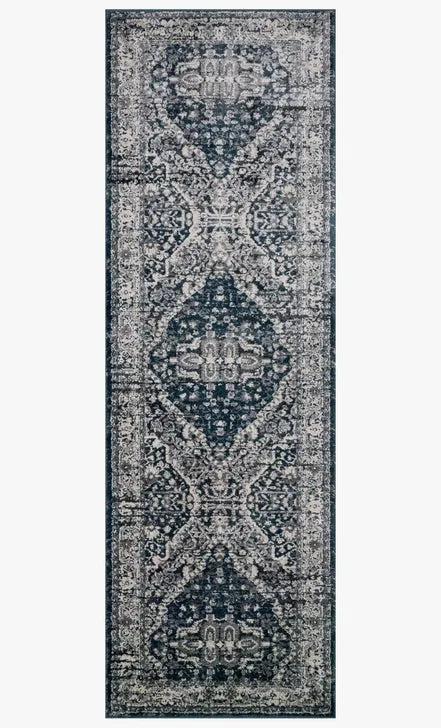 Everly VY-02 Grey/Midnight Rug - Rug & Home