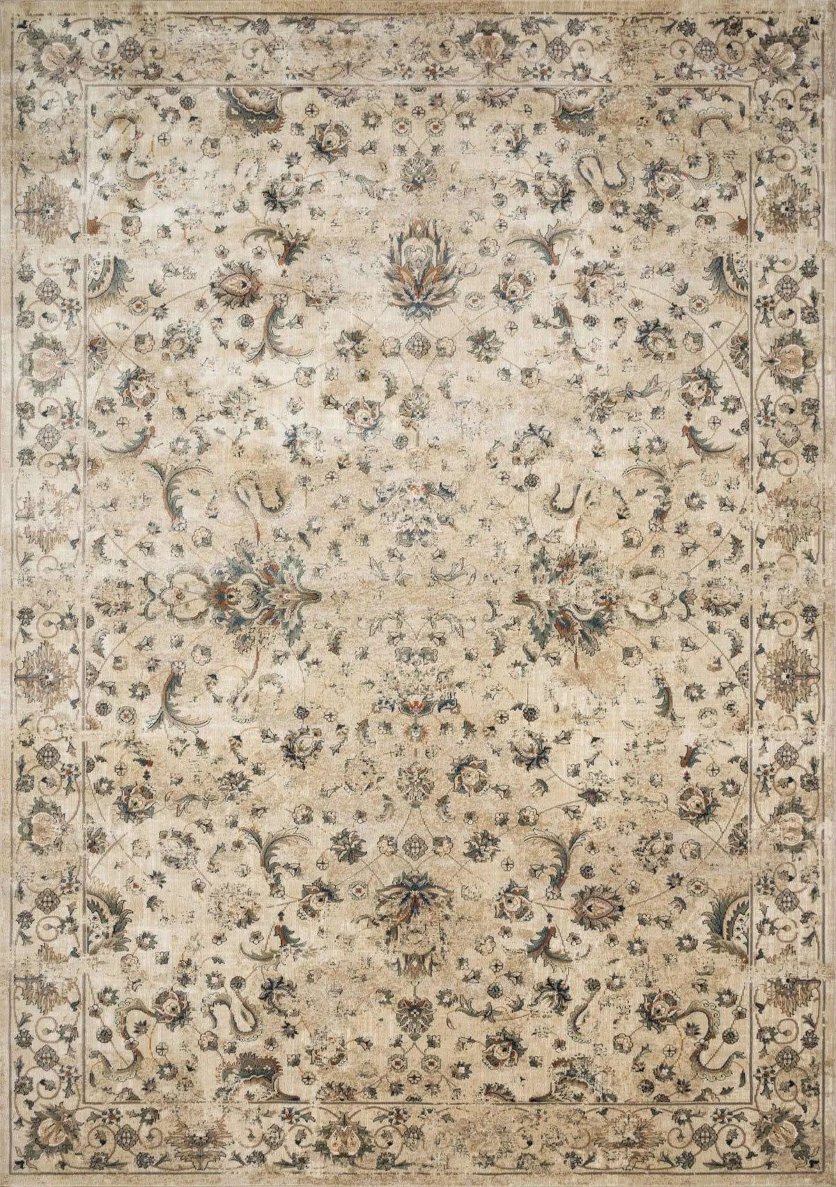 Evie By Magnolia Home Vu 04 Ivory Multi Rug - Rug & Home