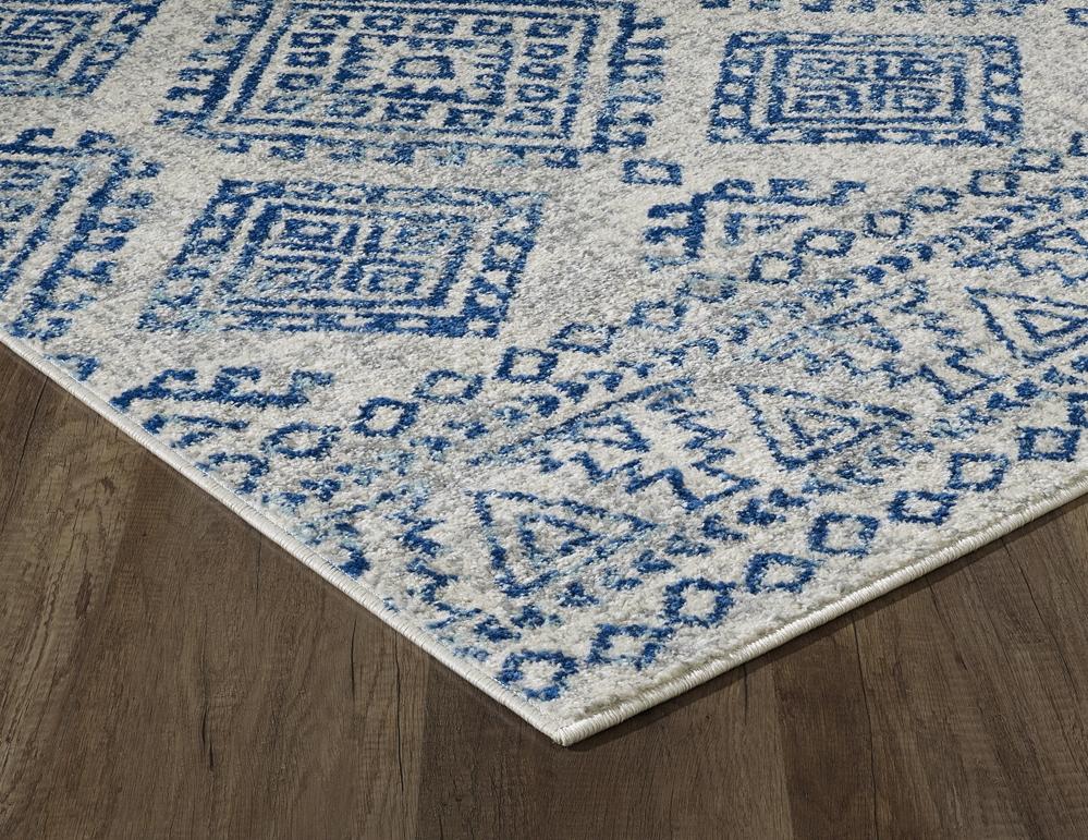 Evolution 5104 Ivory/Blue Calypso Rug - Rug & Home