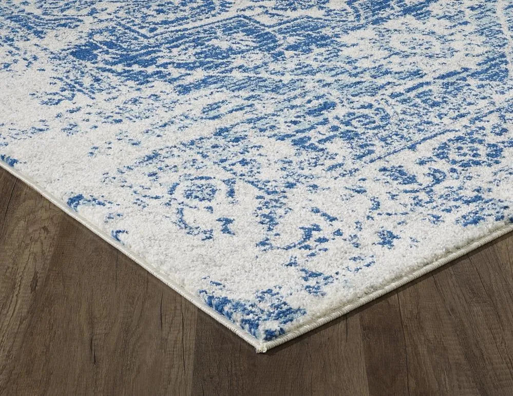 Evolution 5106 Ivory/Blue Verona Rug - Rug & Home