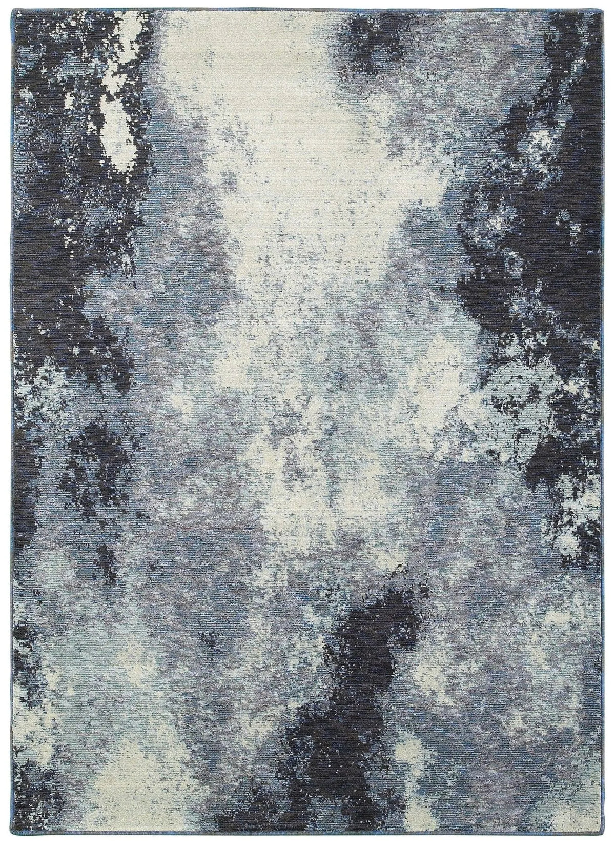 Evolution 8000B Navy/ Ivory Rug - Rug & Home