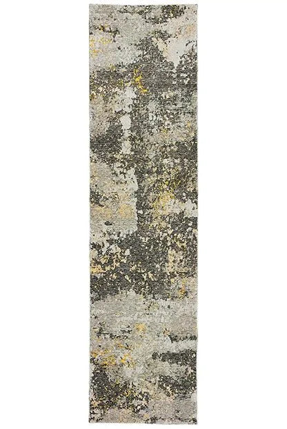 Evolution 8025B Grey/ Gold Rug - Rug & Home