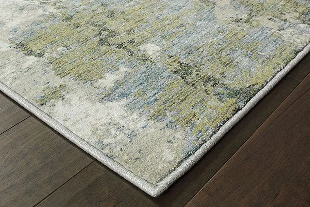 Evolution 8039E Blue/ Green Rug - Rug & Home