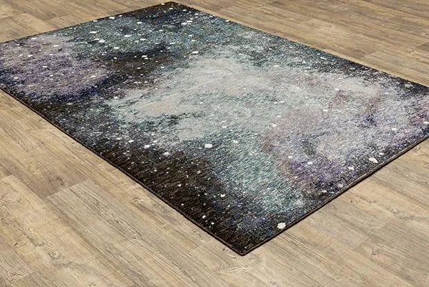 Evolution 958A Midnight/Purple Rug - Rug & Home