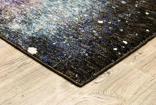 Evolution 958A Midnight/Purple Rug - Rug & Home