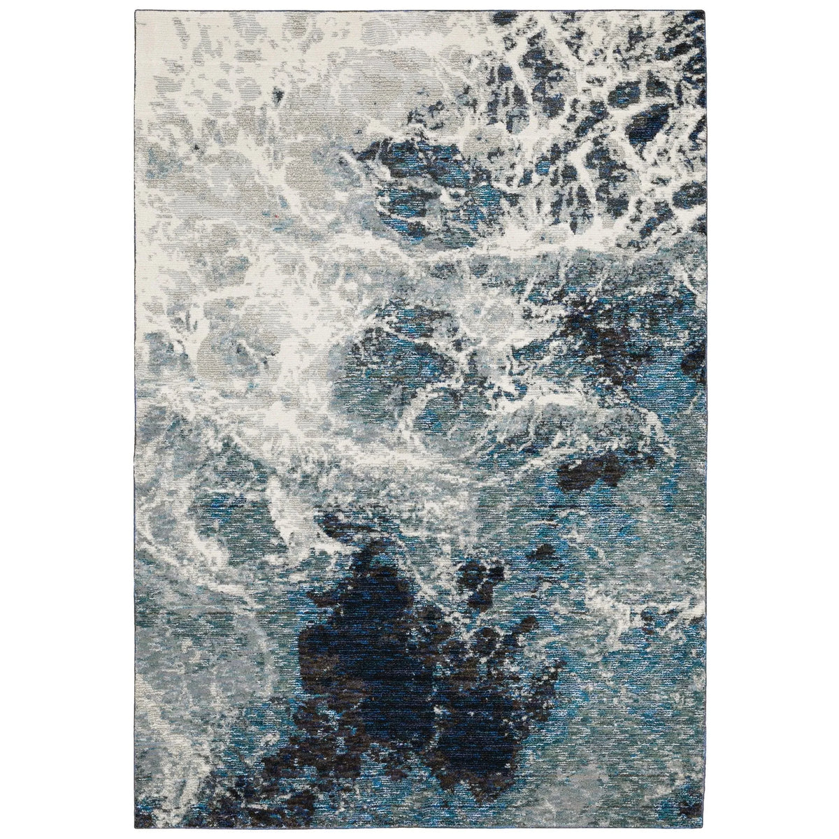 Evolution 962A Blue/Ivory Rug - Rug & Home