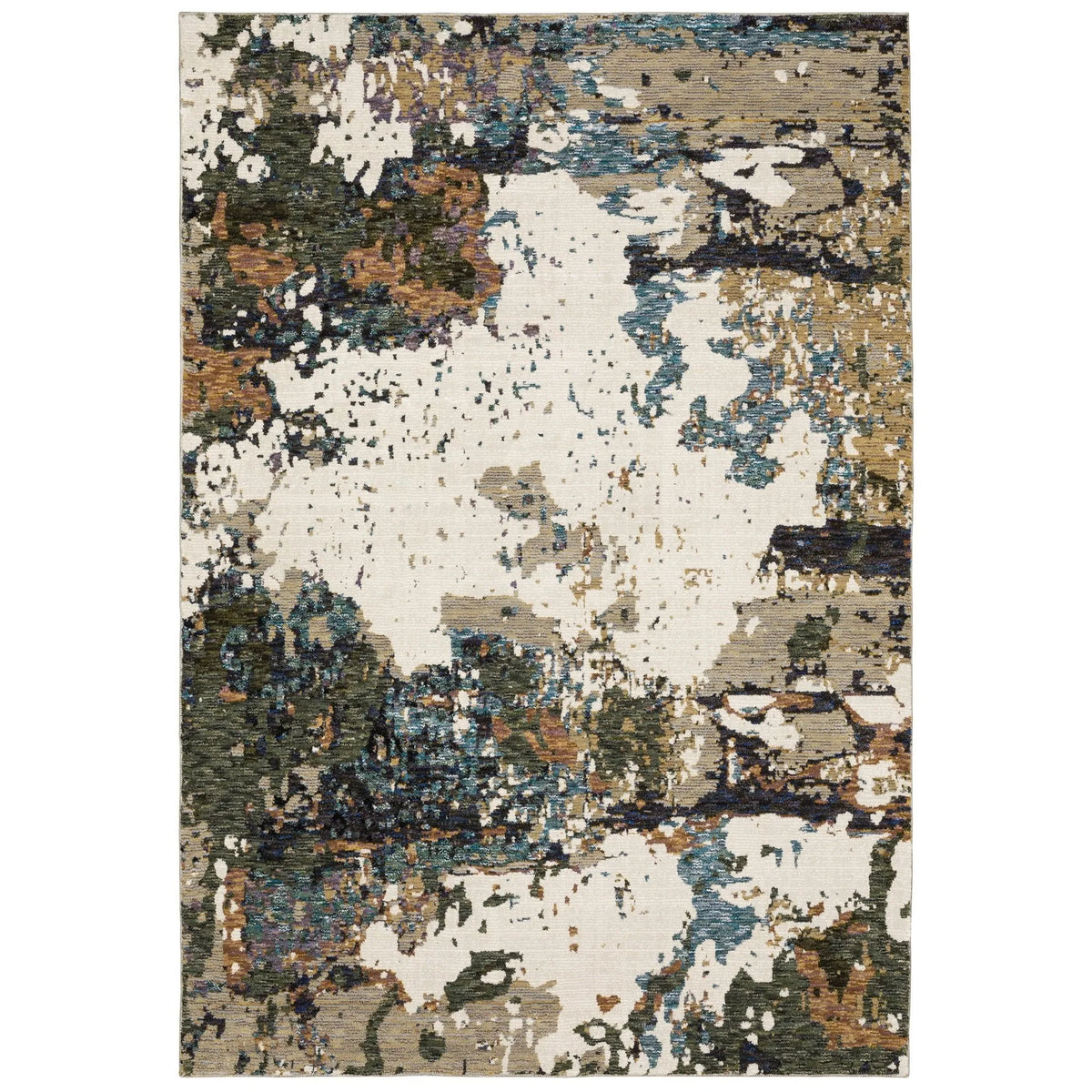 Evolution 981A Ivory/Multi Rug - Rug & Home