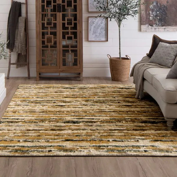 Expressions Amalgamate Gold by Scott Living 91674 10034 Rug - Rug & Home