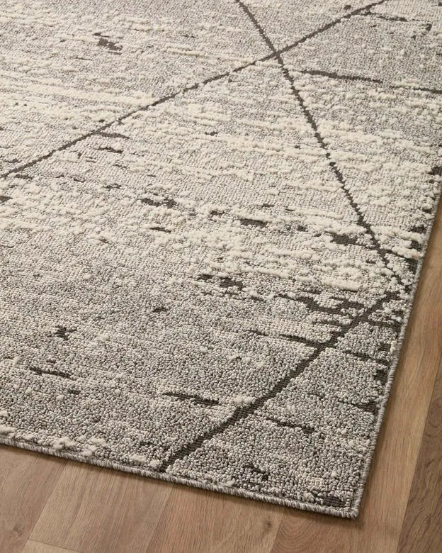 Fabian FAB-04 Grey/Charcoal Rug - Rug & Home