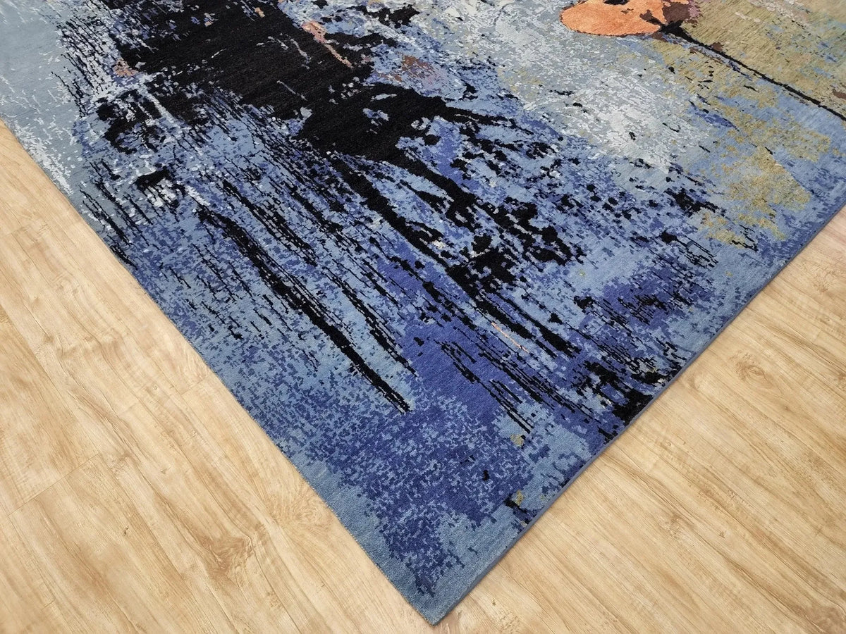 Faire 1148 Blue/Orange Rug