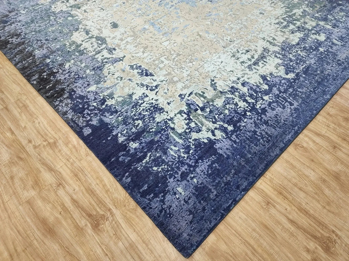 Faire 1496 Blue/Cream Rug