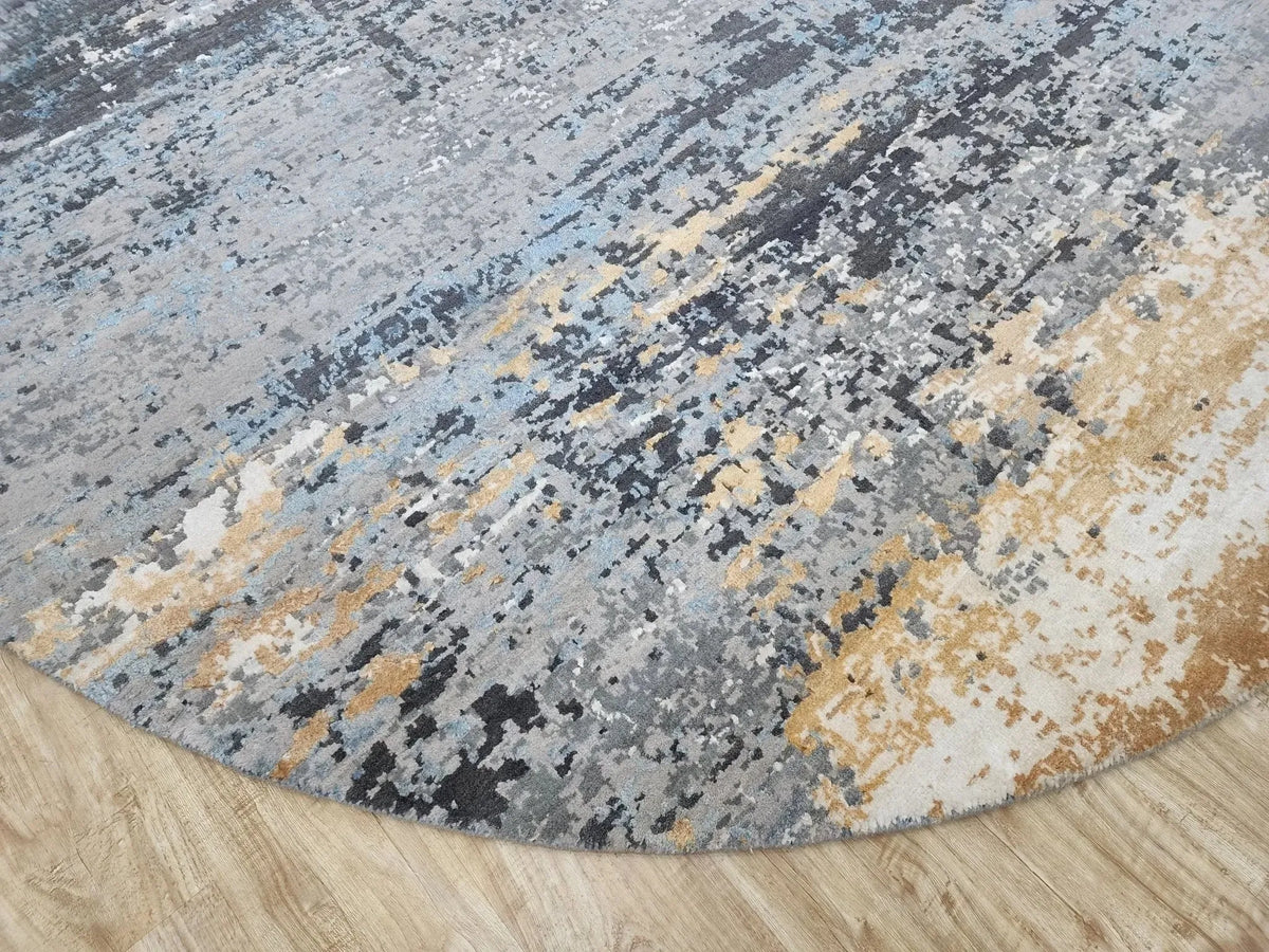 Faire 2527 Grey/Gold Rug