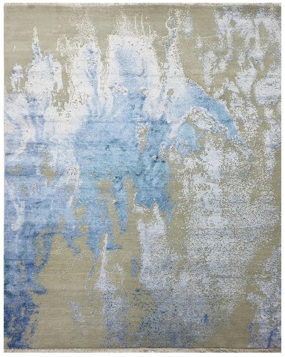 Faire 6053 Beige/Sea Blue Rug - Rug & Home