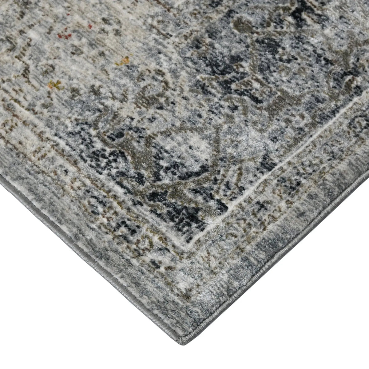 Fairmont FAI-3 Silver/Orange Rug