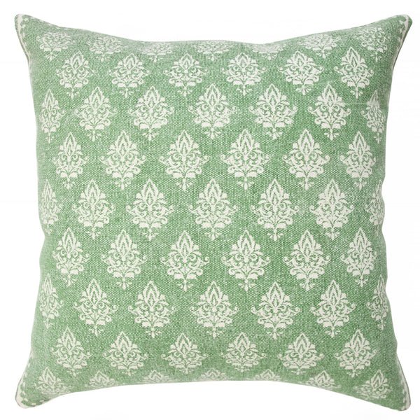Fantasy 07801MDG Meadow Green Pillow - Rug & Home