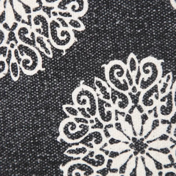 Fantasy 07803BLK Black Pillow - Rug & Home