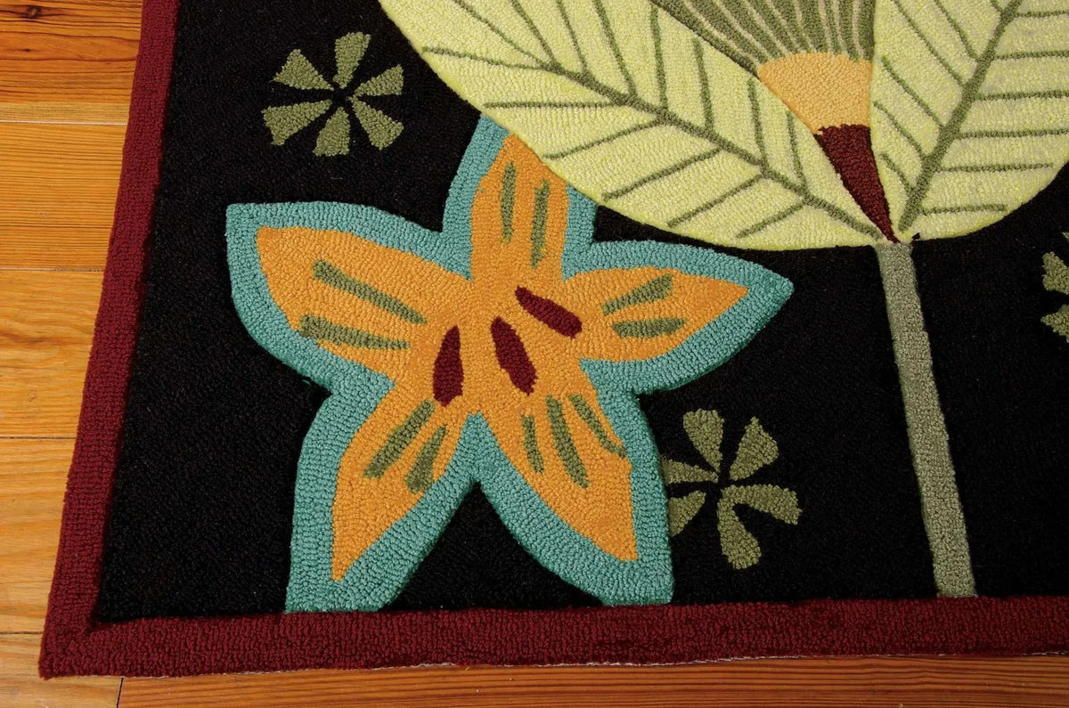 Fantasy FA12 Black Rug