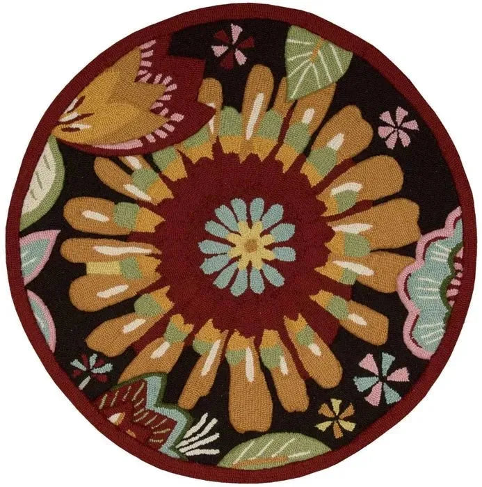 Fantasy FA12 Black Rug