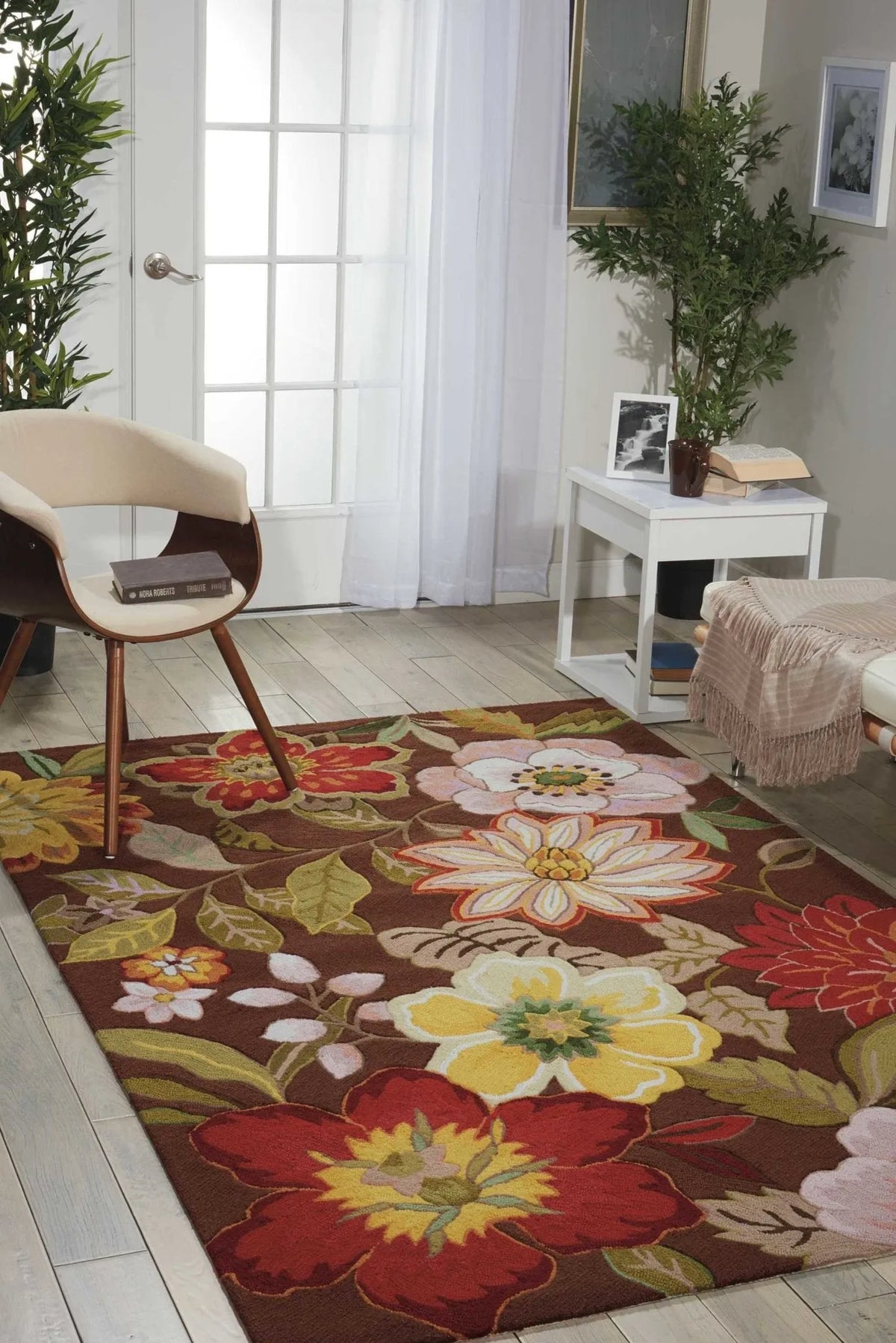 Fantasy FA18 Chocolate Rug - Rug & Home