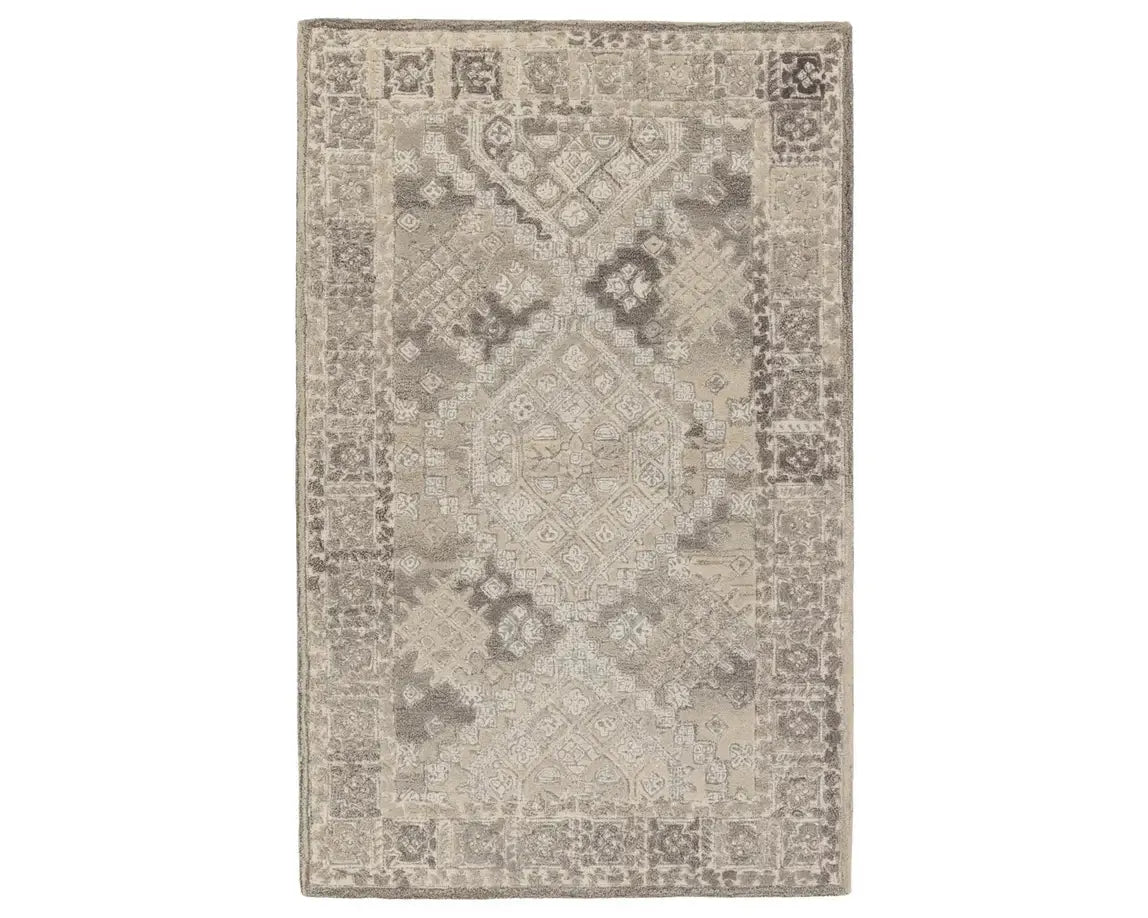 Farryn FAR02 Grey Rug - Rug & Home