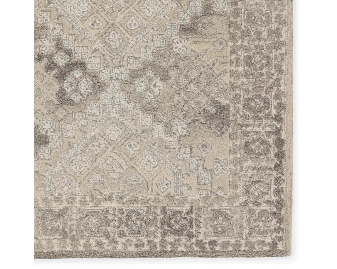 Farryn FAR02 Grey Rug - Rug & Home