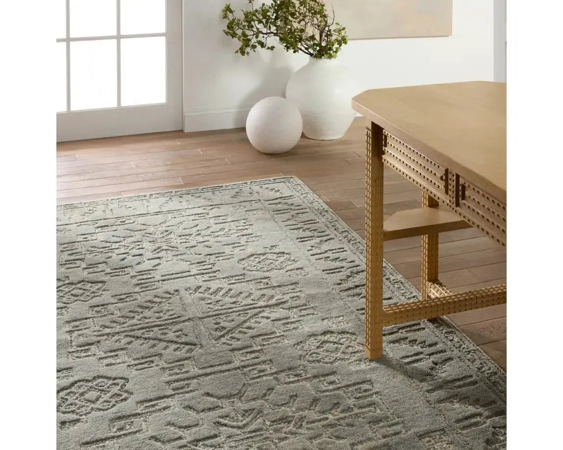 Farryn FAR03 Green Rug - Rug & Home