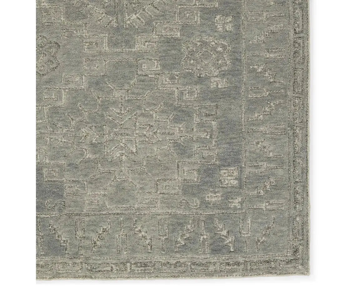 Farryn FAR03 Green Rug - Rug & Home