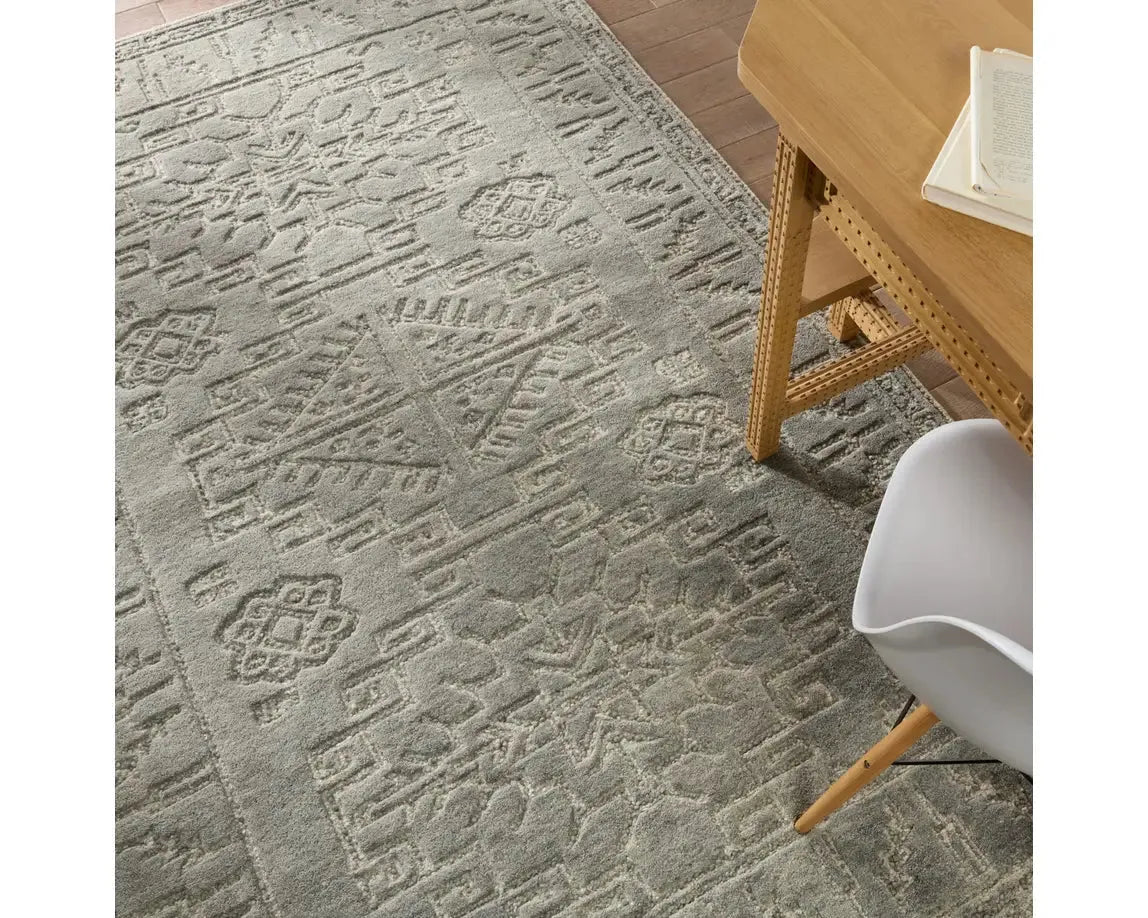 Farryn FAR03 Green Rug - Rug & Home