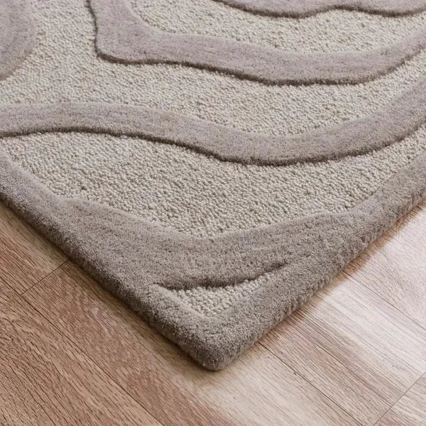 Fashion Lr02510 Taupe/Silver Rug