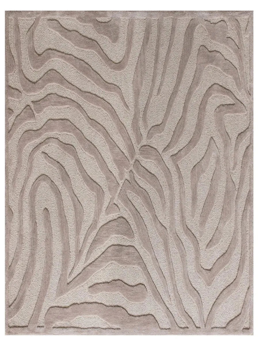 Fashion Lr02510 Taupe/Silver Rug