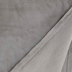 Faux Fur AP102 Light Grey Throw Blanket - Rug & Home