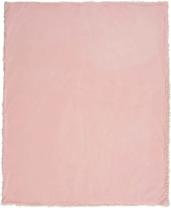 Faux Fur FL200 Rose Throw Blanket