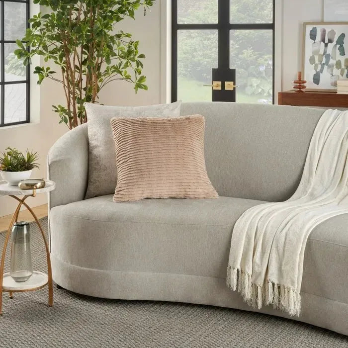 Faux Fur RD639 Beige Pillow