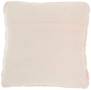 Faux Fur SN101 Blush Pillow - Rug & Home