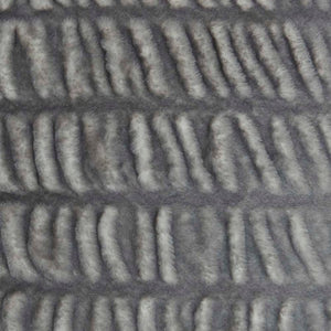 Faux Fur SN101 Charcoal Pillow - Rug & Home