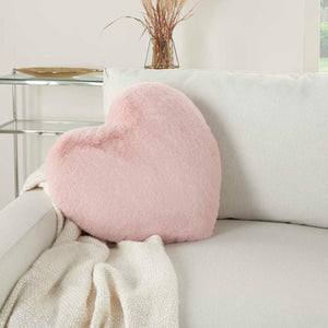 Faux Fur SN103 Blush Pillow - Rug & Home